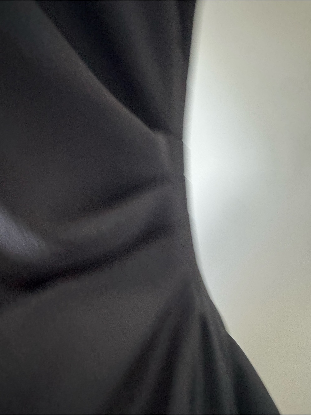 Joseph Ribkoff Black Midi Dress with White Ruffle Accent size 14 - Picture 4 of 11